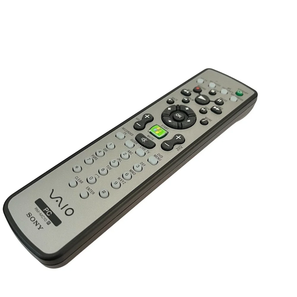 Sony Vaio PC Remote Control RM-MC10 RC6-IR Genuine OEM Black Silver Media Center